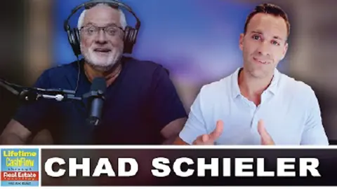 Podcast episode cover featuring Chad Schieler